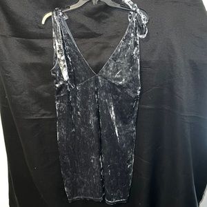 Mini dress with a plunging neck line— bought in Italy— size 40 — 10 in US